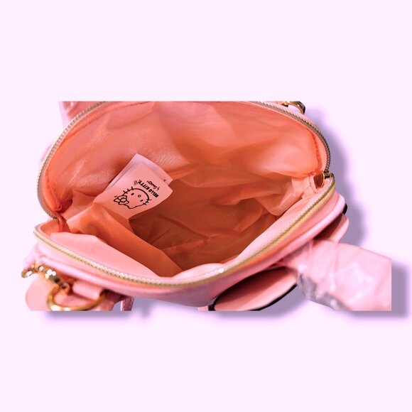 Hello Kitty Sanrio Mini Crossbody Purse, Pink with Floral Bow Design - Picture 5 of 7